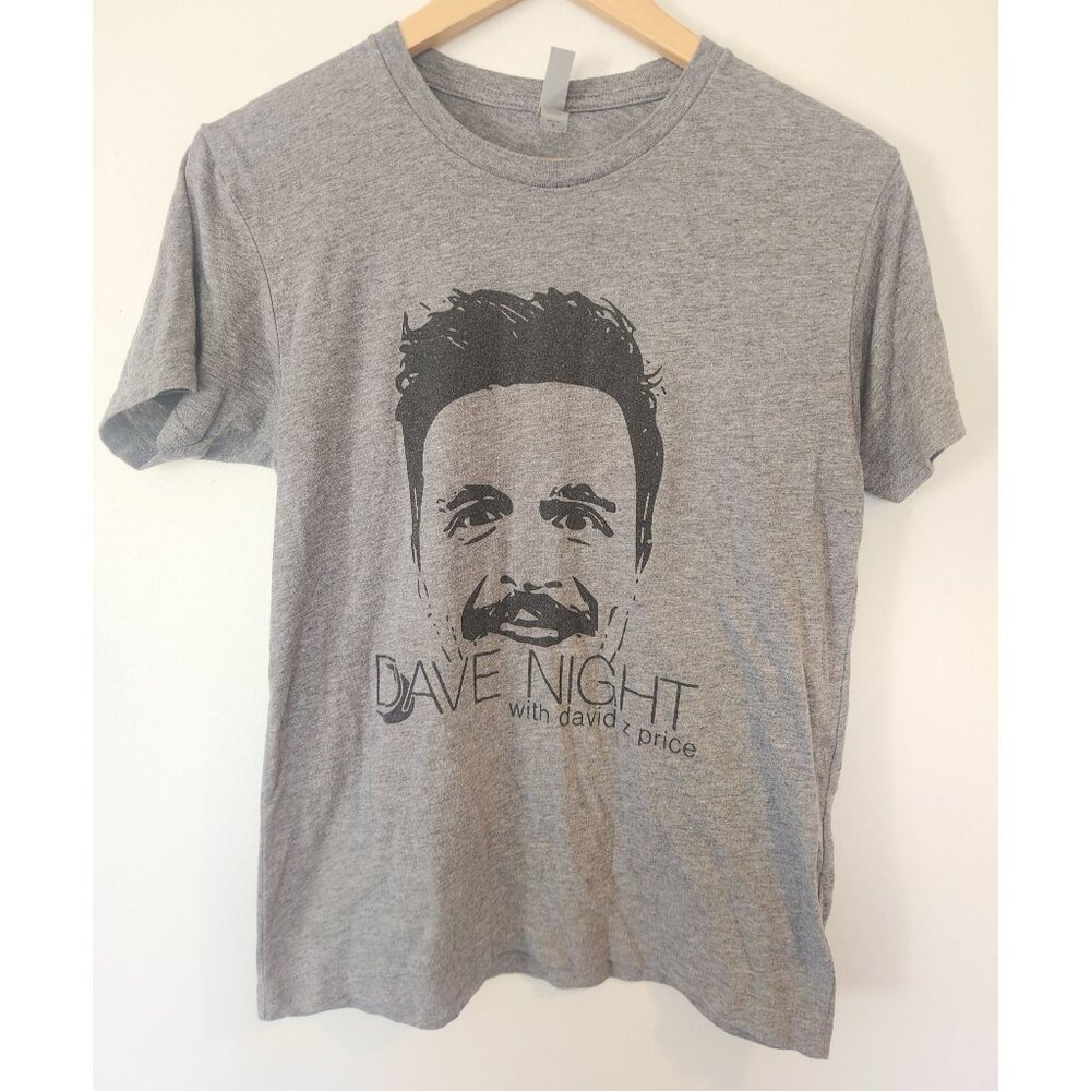Next Level Unisex Sz. S Grey Dave Night With David Z Price T Shirt